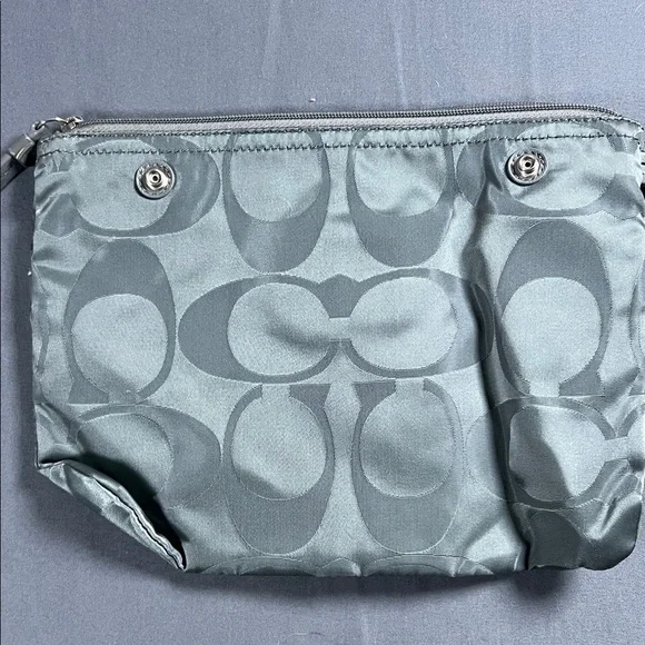 Coach Signature Nylon Packable Tote with Pouch G0019 - Picture 5 of 7